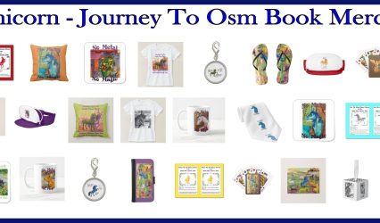 Journey To Osm Book Merch – Gold Horn Ghel Trading Card