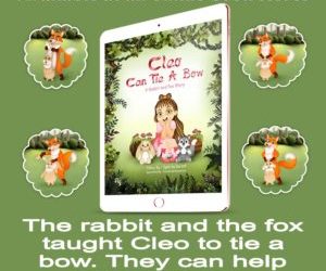 Interview with Sybrina Durant about Cleo Can Tie A Bow By The Children’s Book Review