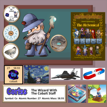 Coriss The Alchemical Wizard Presents the Periodic Table Element Cobalt