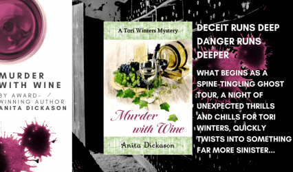 Murder With Wine: A Tori Winters Mystery By Anita Dickason