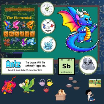 Antz The Elemental Dragon Presents the Periodic Table Element Antimony