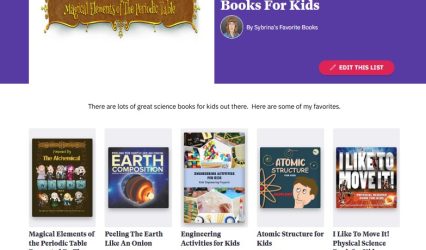 Take A Look At Sybrina’s Favorite Science Books