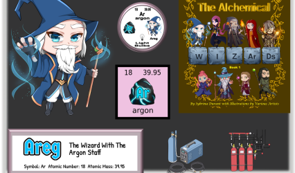 Areg The Alchemical Wizard Presents the Periodic Table Element Argon