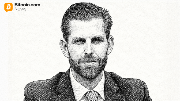 Eric Trump's Bitcoin Mining Company Crosses 7,000 BTC Reserve in 2026