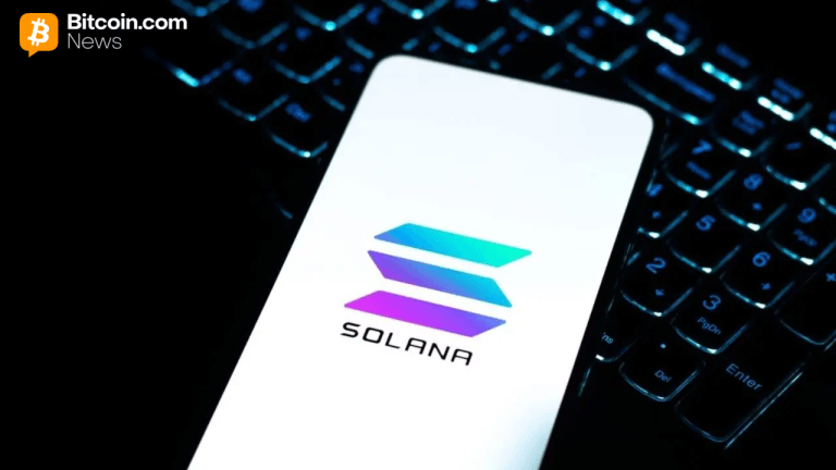 Solana on a mobile phone