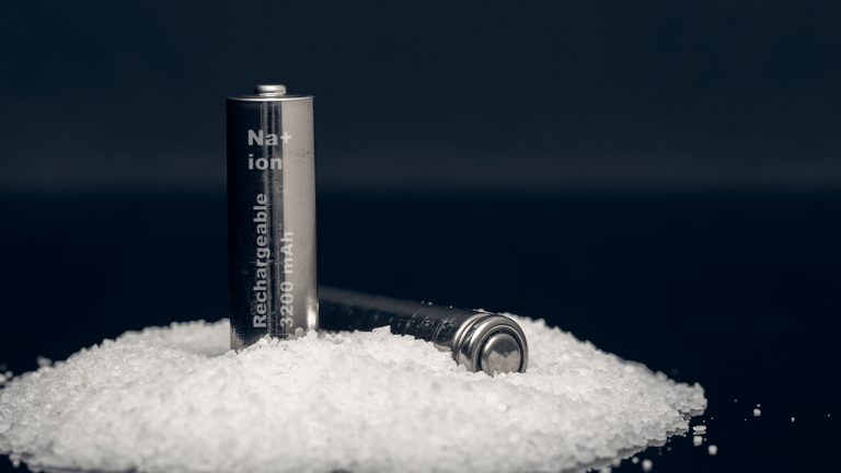 Ion battery and sodium.