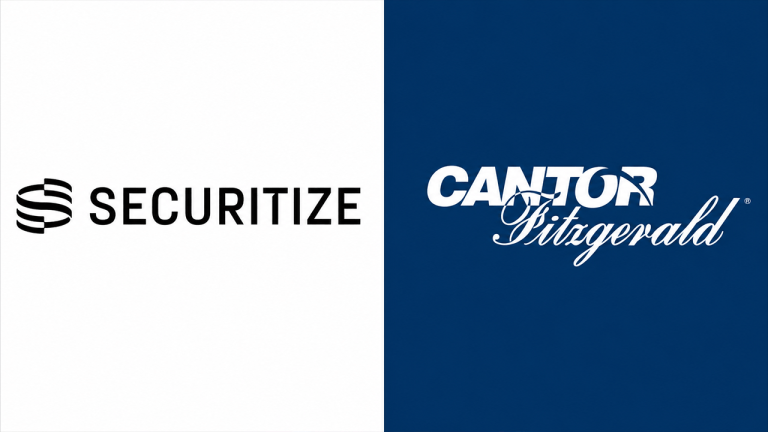 Securitize and Cantor logos.