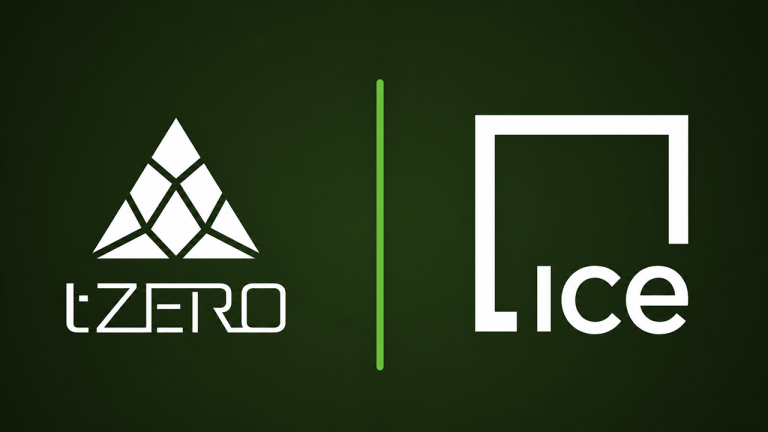 Tzero and ICE logos, side-by-side.