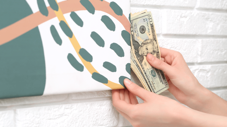 cash behind the wall