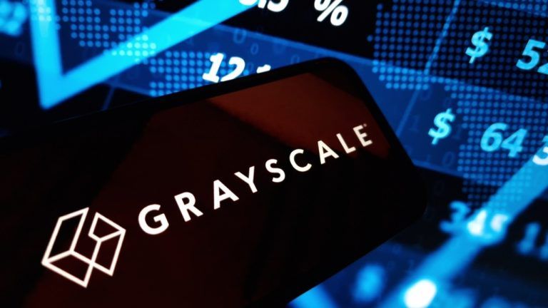 Grayscale on a mobile phone with dollar figures
