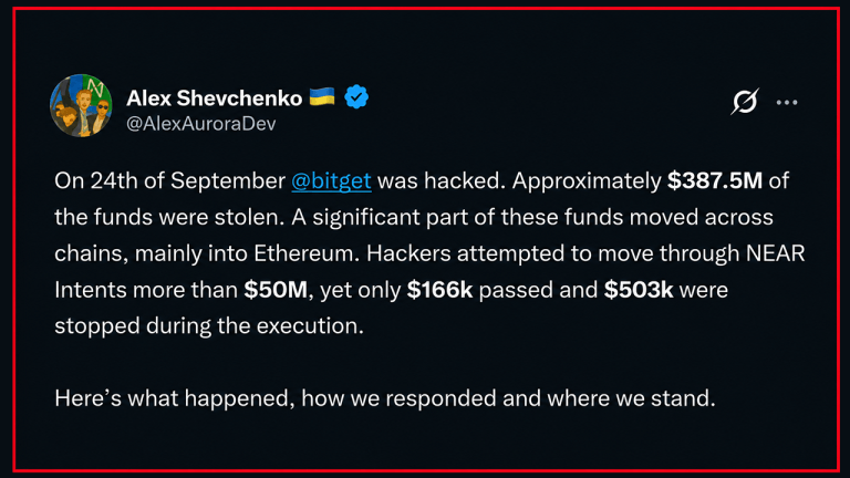 Aurora co-founder Alex Shevchenko X post.